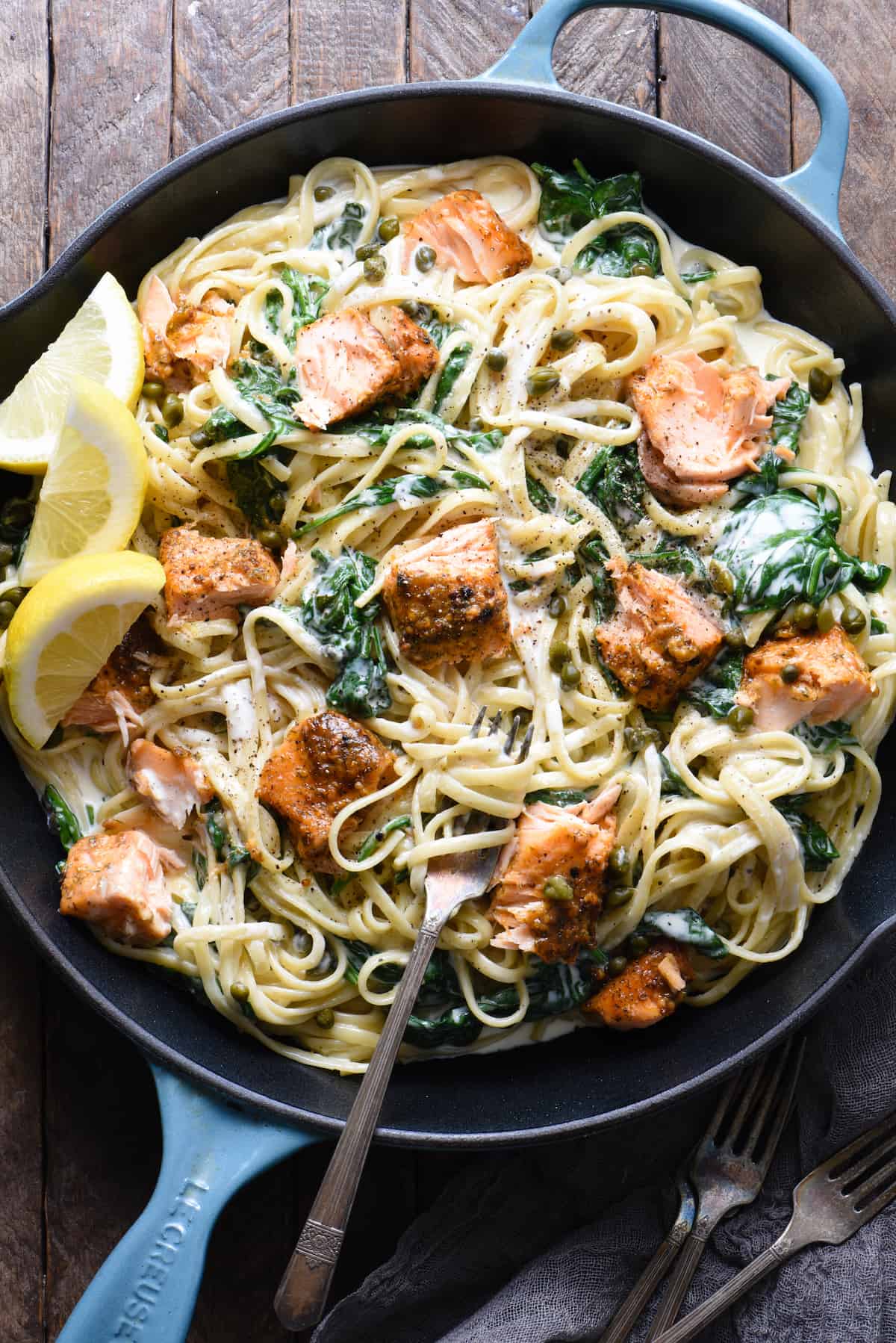 Zalm pasta